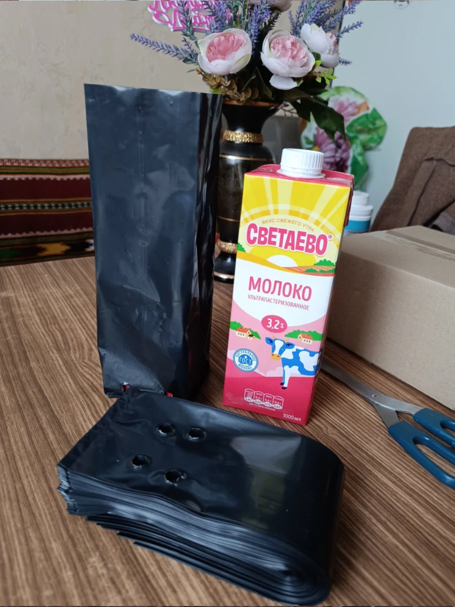 Упаковка пакетов 1,5 литров